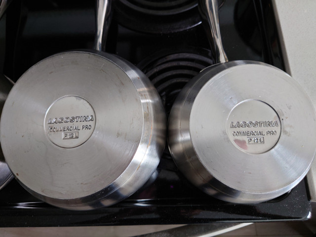 Lagostina Saucepans and Pot Set in Kitchen & Dining Wares in Abbotsford - Image 2