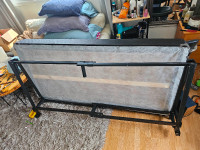 Queen/King adjustable, folding bed frame