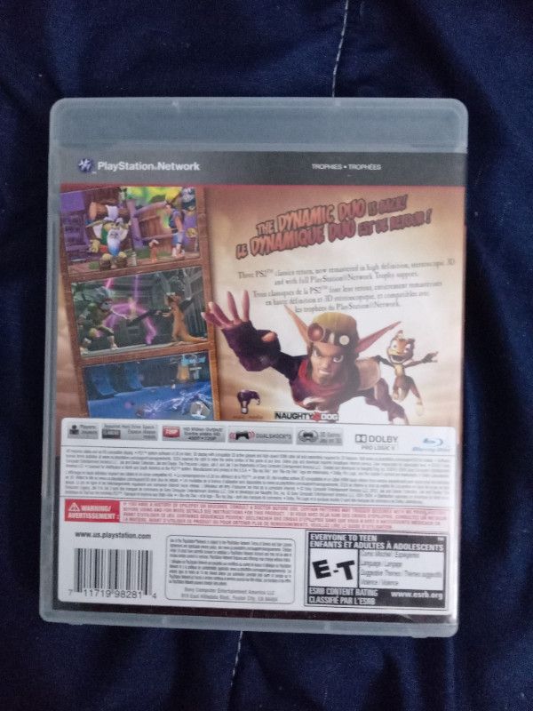 Jak and Daxter Collection for PlayStation 3 in Sony Playstation 3 in Mississauga / Peel Region - Image 3