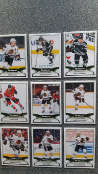 2021-22 Parkhurst Chicago Blackhawks 10 basic Cartes hockey card