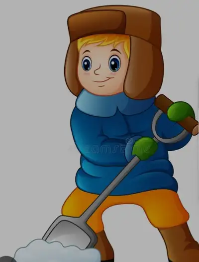 Snow shoveler available / handyman, View more