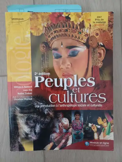 peuples et cultures textbook, View more