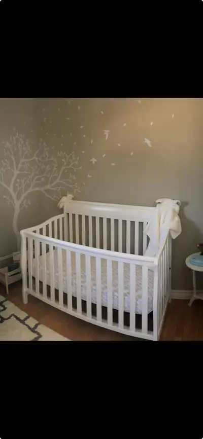 Graco Crib with Toddler Rail attachment (mattress optional), View more