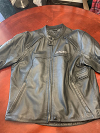 Mens Shift Leather Motorcycle Jacket