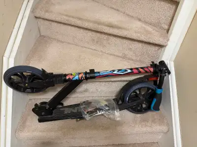 SereneLife Two Wheel Scooter for Teens, Smooth Gliding Kick Scooter for Adults with Adjustable Heigh...