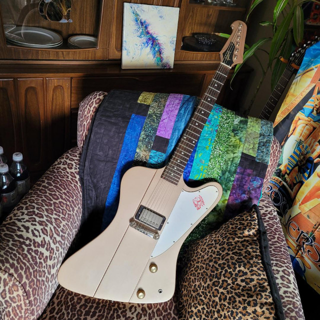 Epiphone Joe Bonnamassa Signature "Treasure" Firebird Guitar in Guitars in Calgary - Image 2
