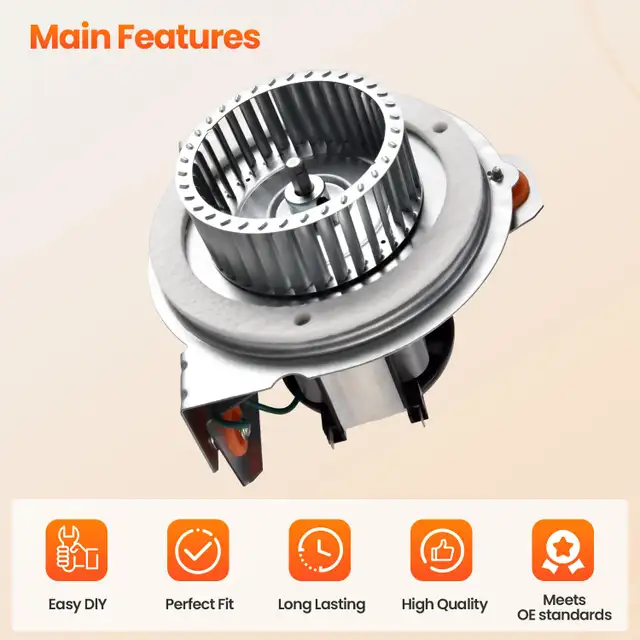 J238-150-1571 Draft Inducer Blower Motor for Carrier/Bryant Furn in Heating, Cooling & Air in Oshawa / Durham Region - Image 6