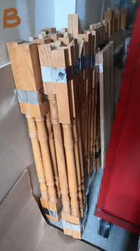 $7 for NEW wood balusters traditional styles $4 for USED ones