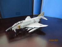 USAF F-4C Phantom MI ANG, Selfridge AFB 1980.Diecast Model Plane