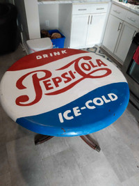 Pepsi-Cola Bar, Garage or Rec Room Table