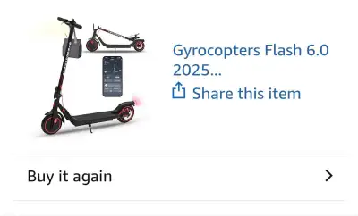 gyrocopter Scooter 6.0 2025, View more