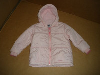 OLD NAVY Girls Pink Hooded Winter Jacket  Size 4T