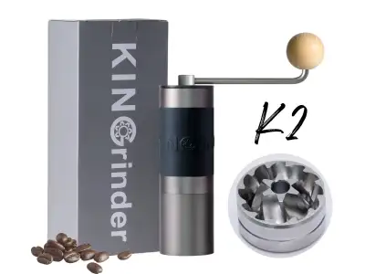 BNIB KINGrinder K2 Manual Coffee Grinder, View more