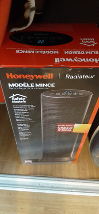 radiateur honeywell modèle mince 1 500 w