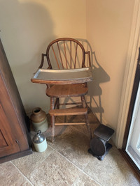 Antique Children’s High Chair: