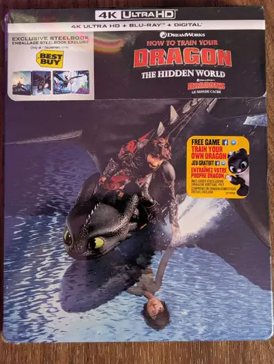 How to Train Your Dragon: Hidden World 4K UHD BEST BUY EXCLUSIV, View more