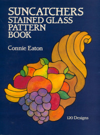 SUNCATCHERS STAINED GLASS PATTERN BOOK ~ CONNIE EATON NEW UNUSED