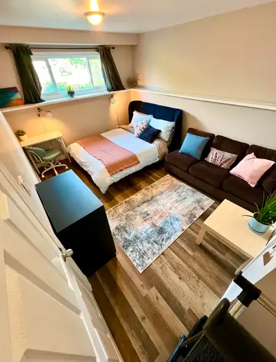 Private furnished room in family home. Available August 1st to December 20th. Utilities, internet, u...
