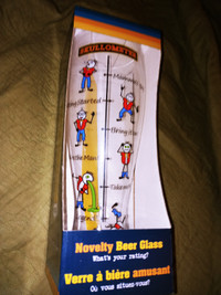 NEW  NOVELTY  BEER  GLASS