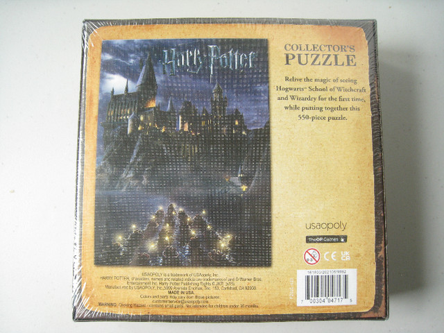 Harry Potter Hogwarts Puzzle – NEW - 550 Pcs in Toys & Games in Guelph - Image 2