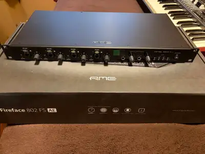RME Fireface 802 FS AE 60-Channel High-End USB Audio Interface, View more