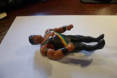 Faarooq WWF / WWE Justoys Bend-Ems Figure Series 5, View more