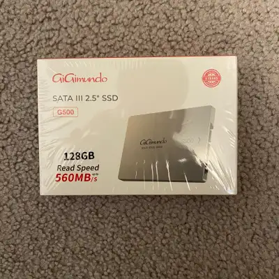 BRAND NEW UNOPENED: 128GB SATA III 2.5" SSD, View more