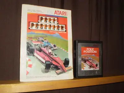 Atari 2600  games - Pole Position + manual