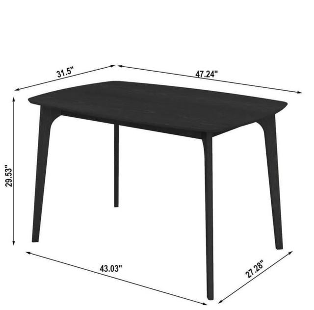 Solid Wood Dining Table in box in Dining Tables & Sets in Oakville / Halton Region - Image 2