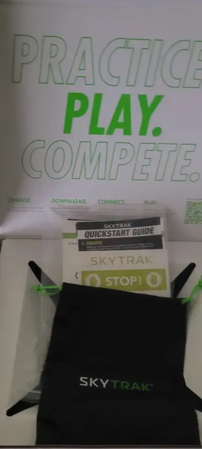 skytrak + plus golf simulator launch monitor, View more