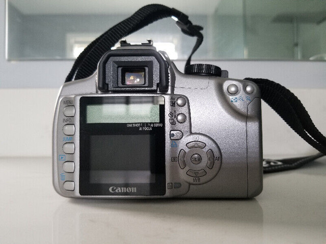 Canon EOS Digital Rebel XT DSLR Camera, 10/10, hardly used in Cameras & Camcorders in Mississauga / Peel Region - Image 3