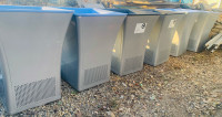 Decorative aluminum garbage cans
