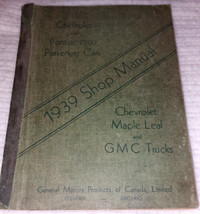 1939 Shop Manual Chevrolet Pontiac GMC Trucks