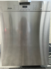 Miele Stainless Steel Dishwasher