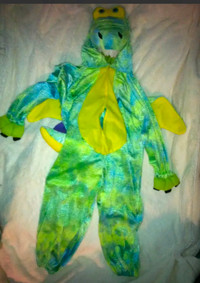 4 4T Dragon Plush Costume Petes Halloween Outfit Cute Wings Tail