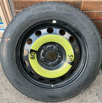 VW 2019 Jetta Space Saver Spare Tire with rim-Continental Tire