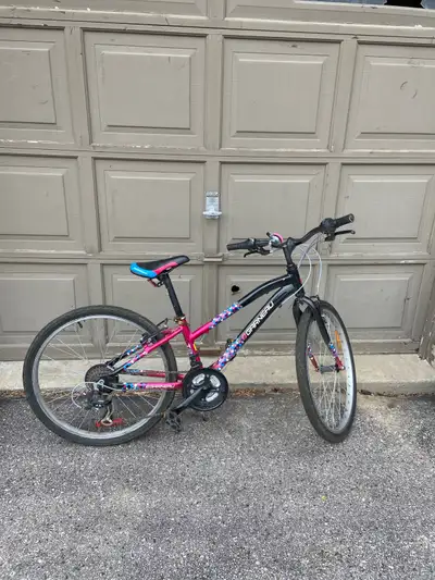 girls 24” GARNEAU mountain bike -pink, View more
