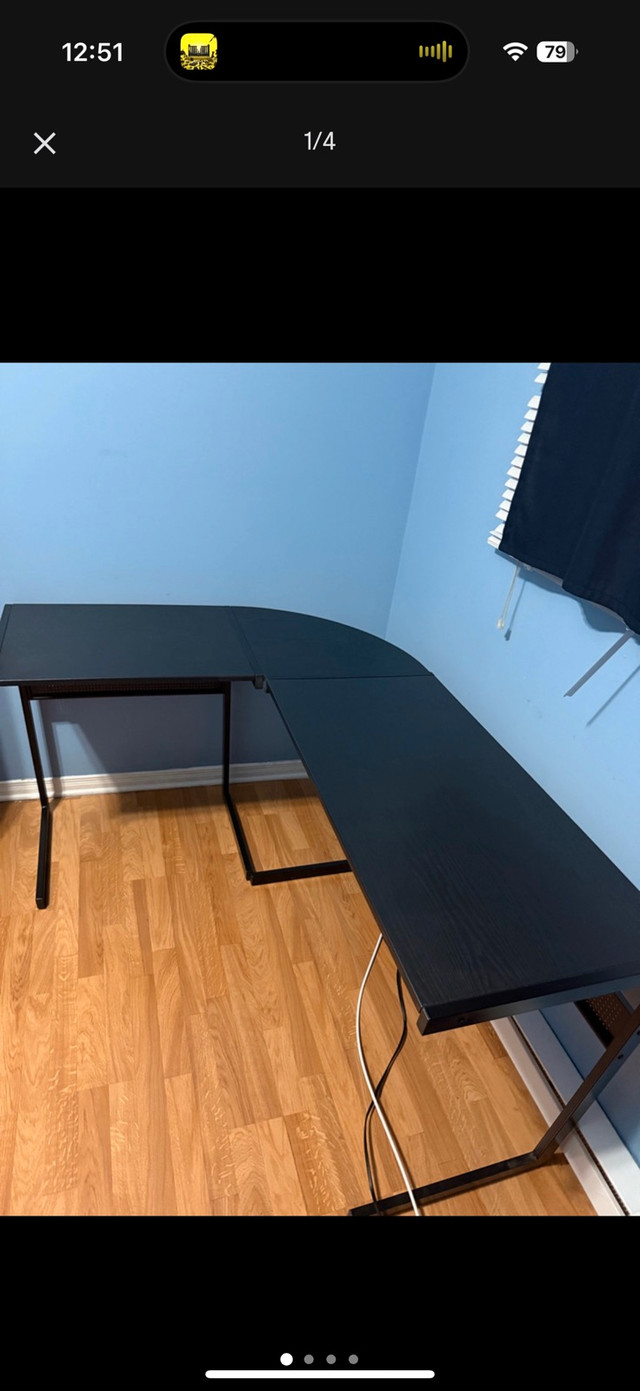 Bureau en L pour ordinateur,console etc… dans Bureaux  à Longueuil/Rive Sud - Image 2