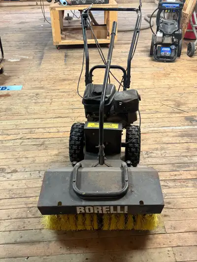 24” sweeper, View more