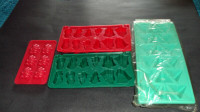 PLASTIC CHOCOLATE MAKING MOLDS