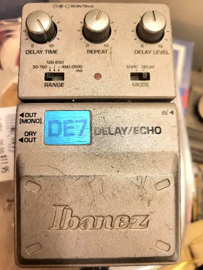 Ibanez DE7 Delay Pedal, View more