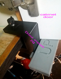 cabinet Door install jig