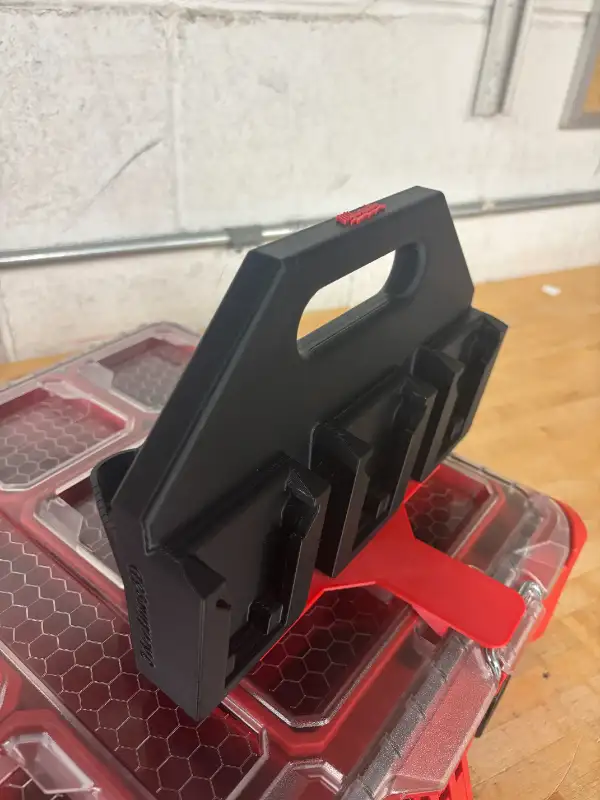 Milwaukee M12 / M18 Battery Caddy Holder 4 or 6 Pack Packout in Power Tools in Markham / York Region - Image 10