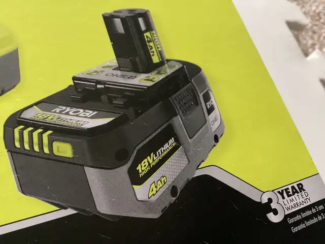 Ryobi 18v HP Battery (New) in Power Tools in Calgary - Image 7