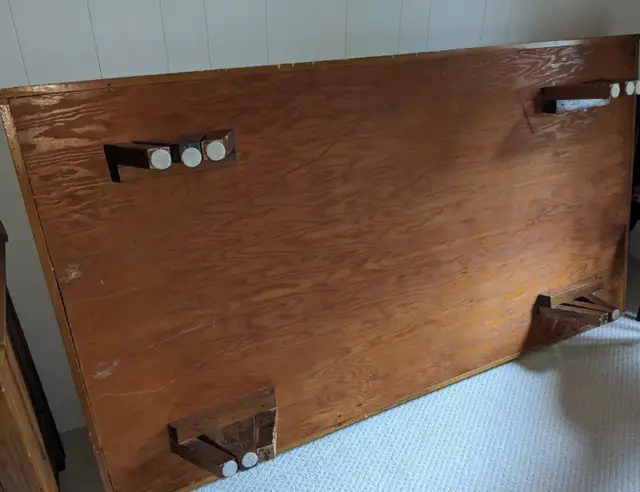 wooden bed frame in Beds & Mattresses in Kingston - Image 4