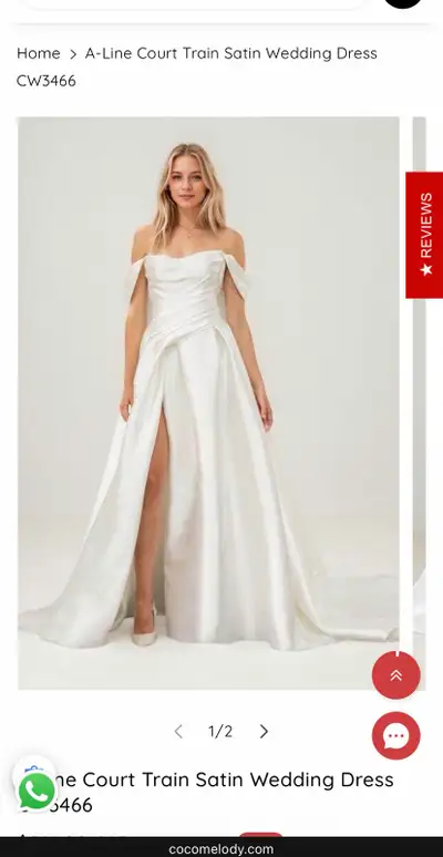Wedding Dress (New), View more