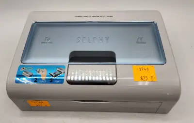 CANON Selphy CP400 Mini Compact Photo Printer, View more