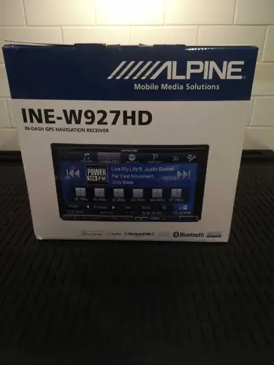 I am selling a 'like new' Alpine INE-W927HD In-Dash GPS Navigation Receiver with Bluetooth. The unit...