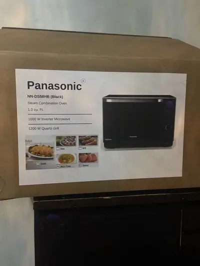 Panasonic NN-DS58HB steam combination oven., View more