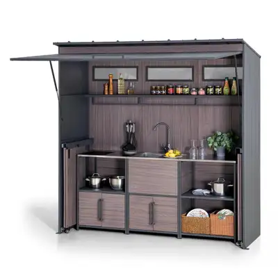 BRAND NEW Sunjoy Fleetwood Outdoor 4 piece Kitchen Grill Set, View more